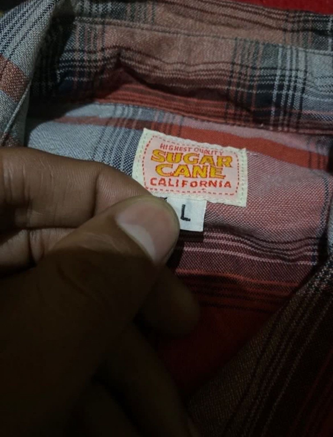 Japanese Brand × Sugar Cane × Toyo Enterprises Sugarcane Flannel Longsleeve Shirt Size US L / EU 52-54 / 3 - 5 Thumbnail