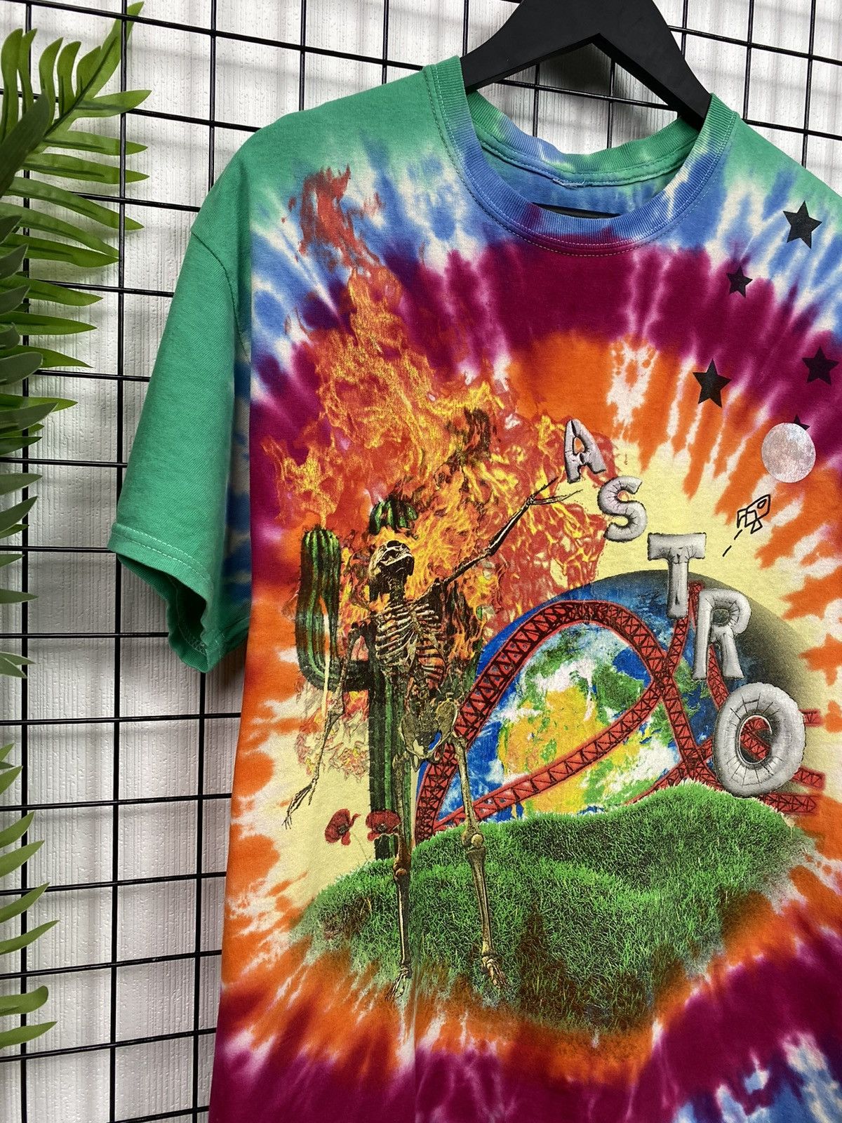 Band Tees × Travis Scott Cactus Jack 2018 Travis Scott Astroworld Hip Hop Tour Merch Size US L / EU 52-54 / 3 - 3 Thumbnail