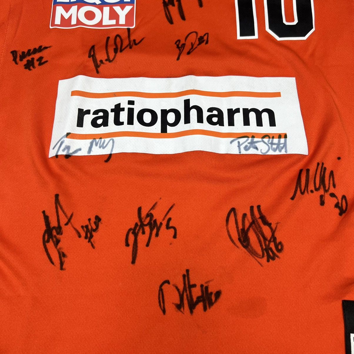 Nike Ratiopharm Ulm Hannah Signed Team Basketball Rare Jersey Size US L / EU 52-54 / 3 - 8 Thumbnail