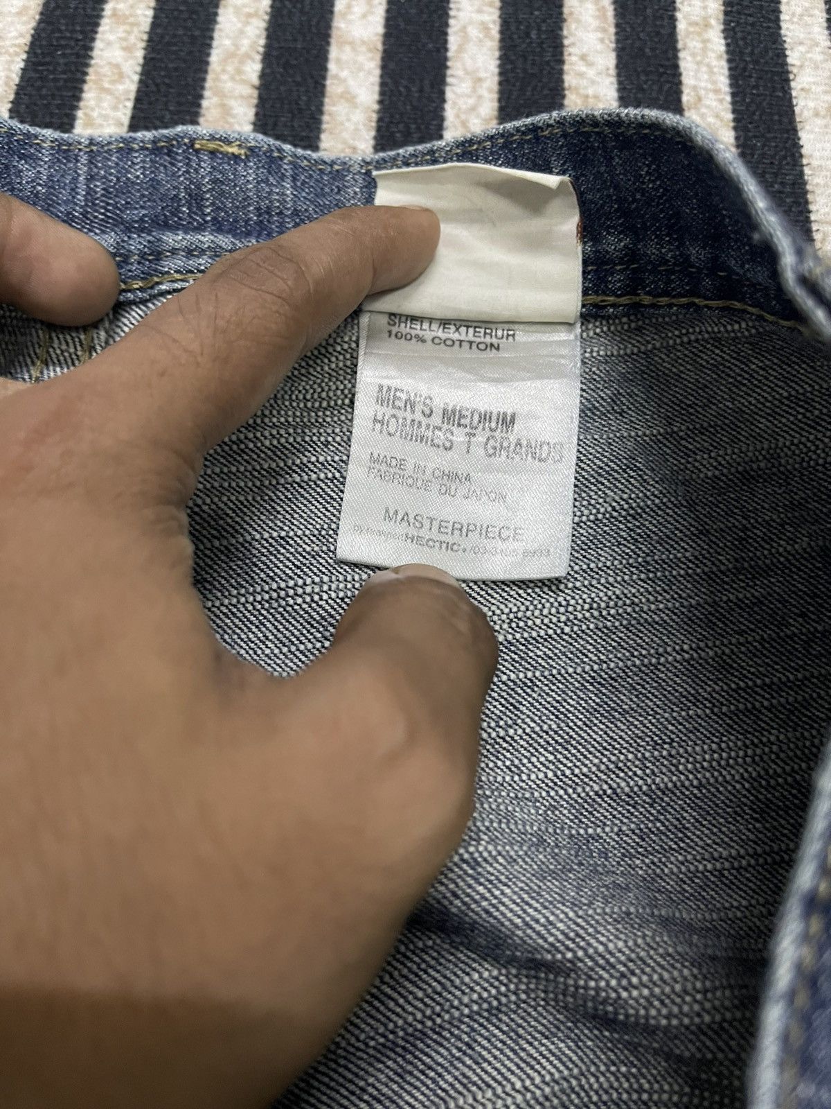 MasterPiece 2000s MASTERPIECE JAPAN BAGGY WASHABLE DISTRESSED JEANS Size US 32 / EU 48 - 14 Thumbnail