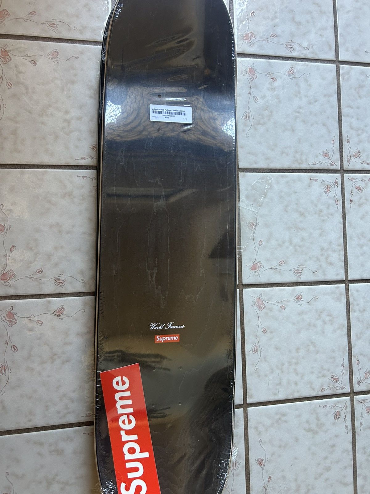 Supreme Supreme Airbrushed Floral Skateboard Deck Size ONE SIZE - 2 Thumbnail