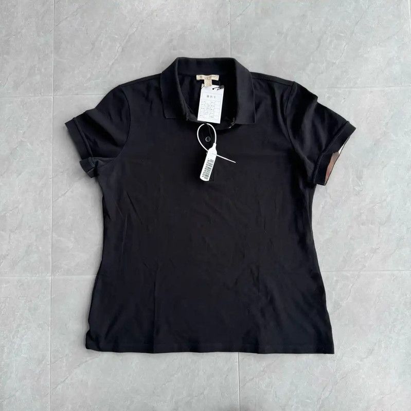 Burberry Burberry Men's Black Polo Shirt Size L Size US L / EU 52-54 / 3 - 1 Thumbnail