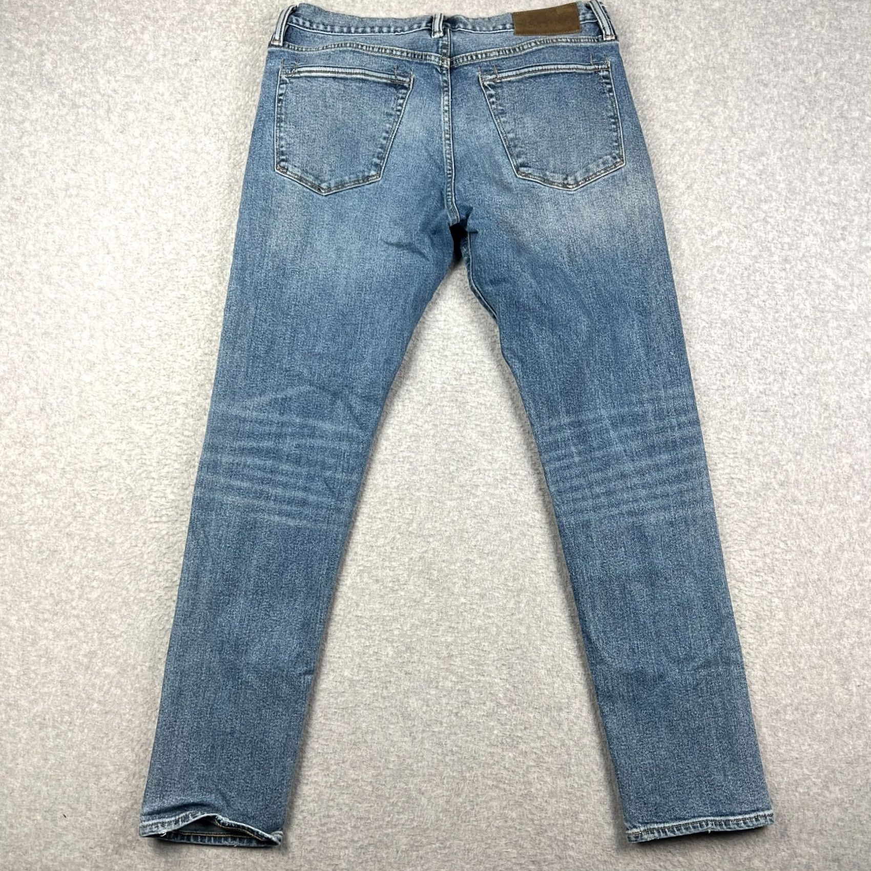 Todd Snyder Todd Snyder Slim Fit Jeans Mens 33x32 Blue Stretch Denim Pants Huckberry Size US 33 - 2 Thumbnail