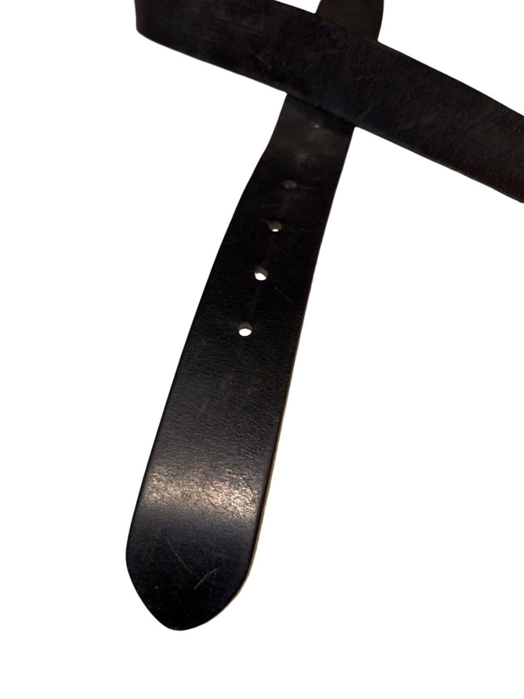 Vintage Vintage Genuine Leather Classic Denim Belt Size 32 - 7 Thumbnail