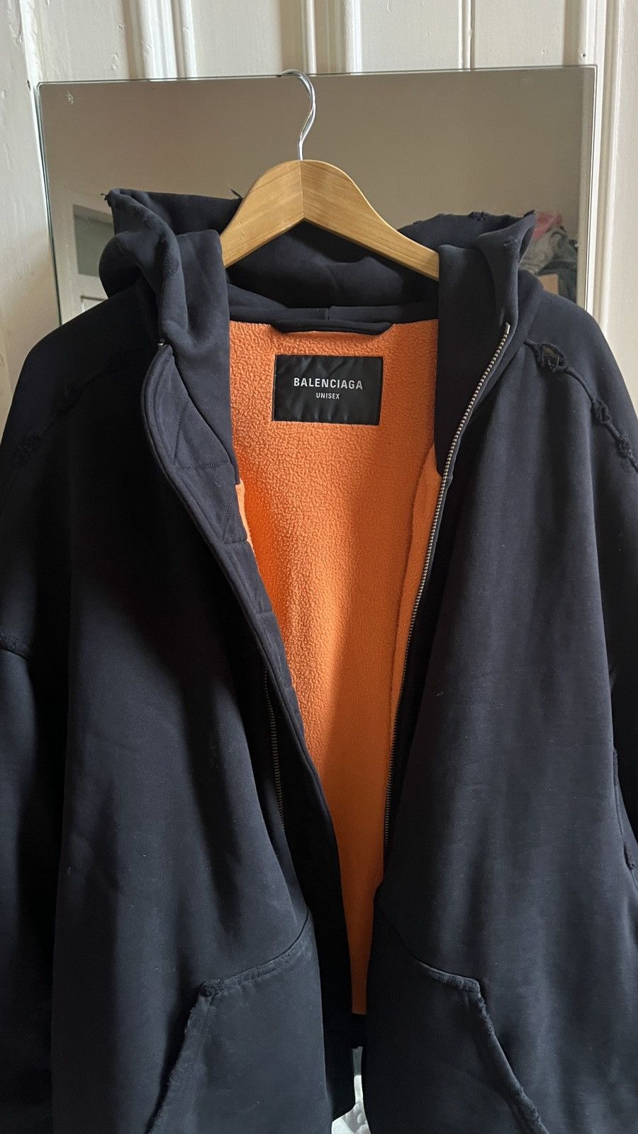 Balenciaga Balenciaga hoodie bomber jacket Size US L / EU 52-54 / 3 - 8 Thumbnail