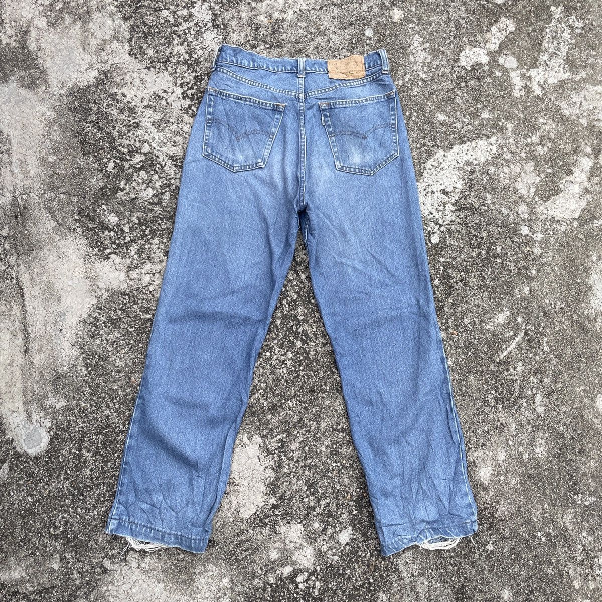 Japanese Brand Vintage Levis White Tag Distressed Denim Jeans Size US 29 - 6 Thumbnail