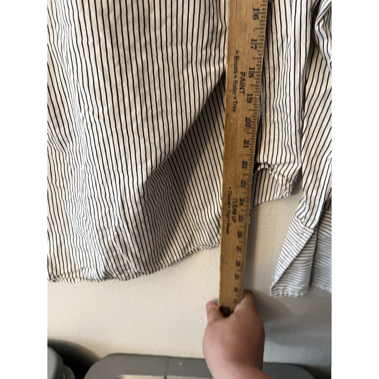 Vintage VINTAGE Polo Jeans Co Polo Shirt Mens White Stripe Button-Up 100% Cotton Regular Size M Blue Chest 48 in Men Clothing Shirt Size 40R - 4 Thumbnail
