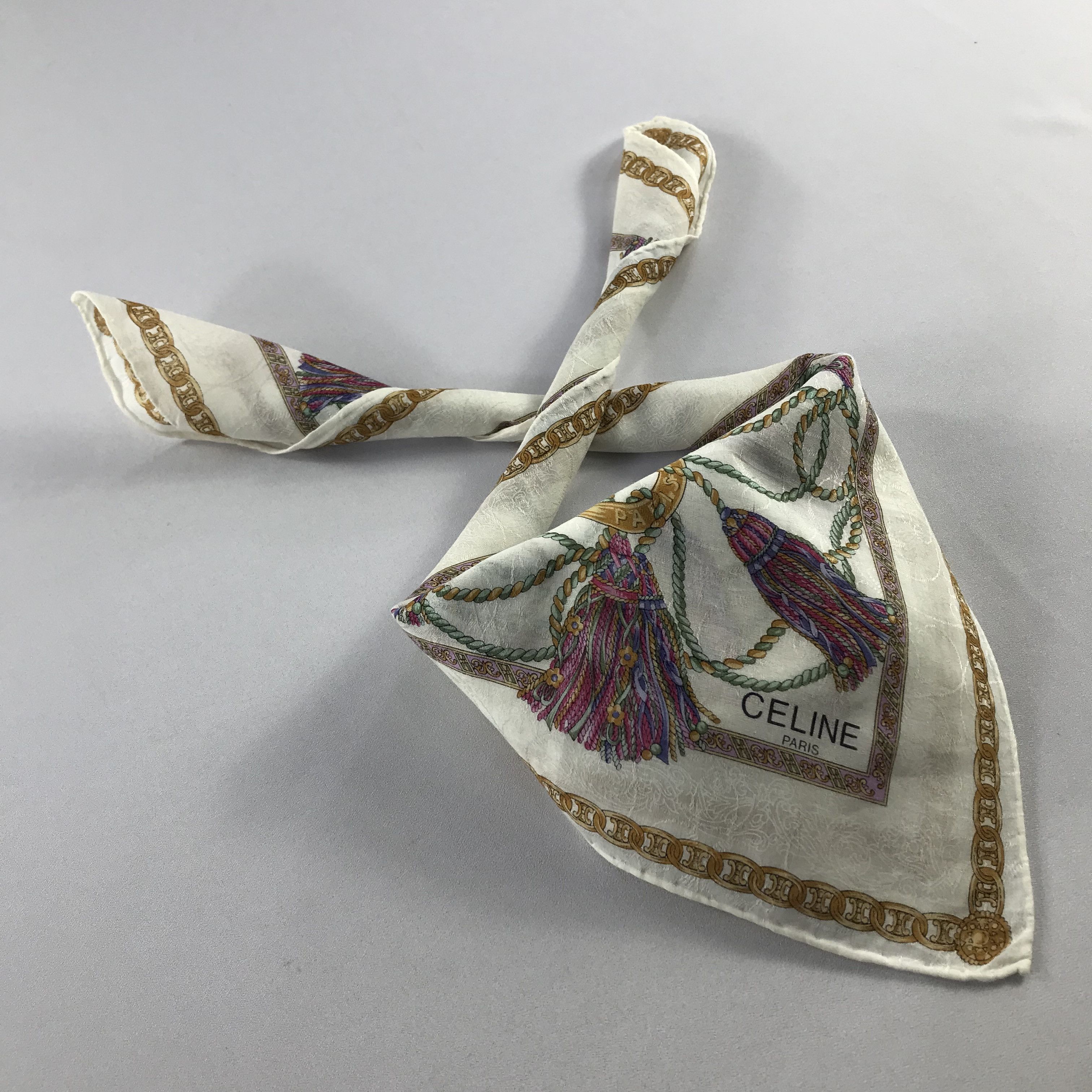 Celine Celine Handkerchief / Bandana / Neckerchief C530 Size ONE SIZE - 2 Thumbnail
