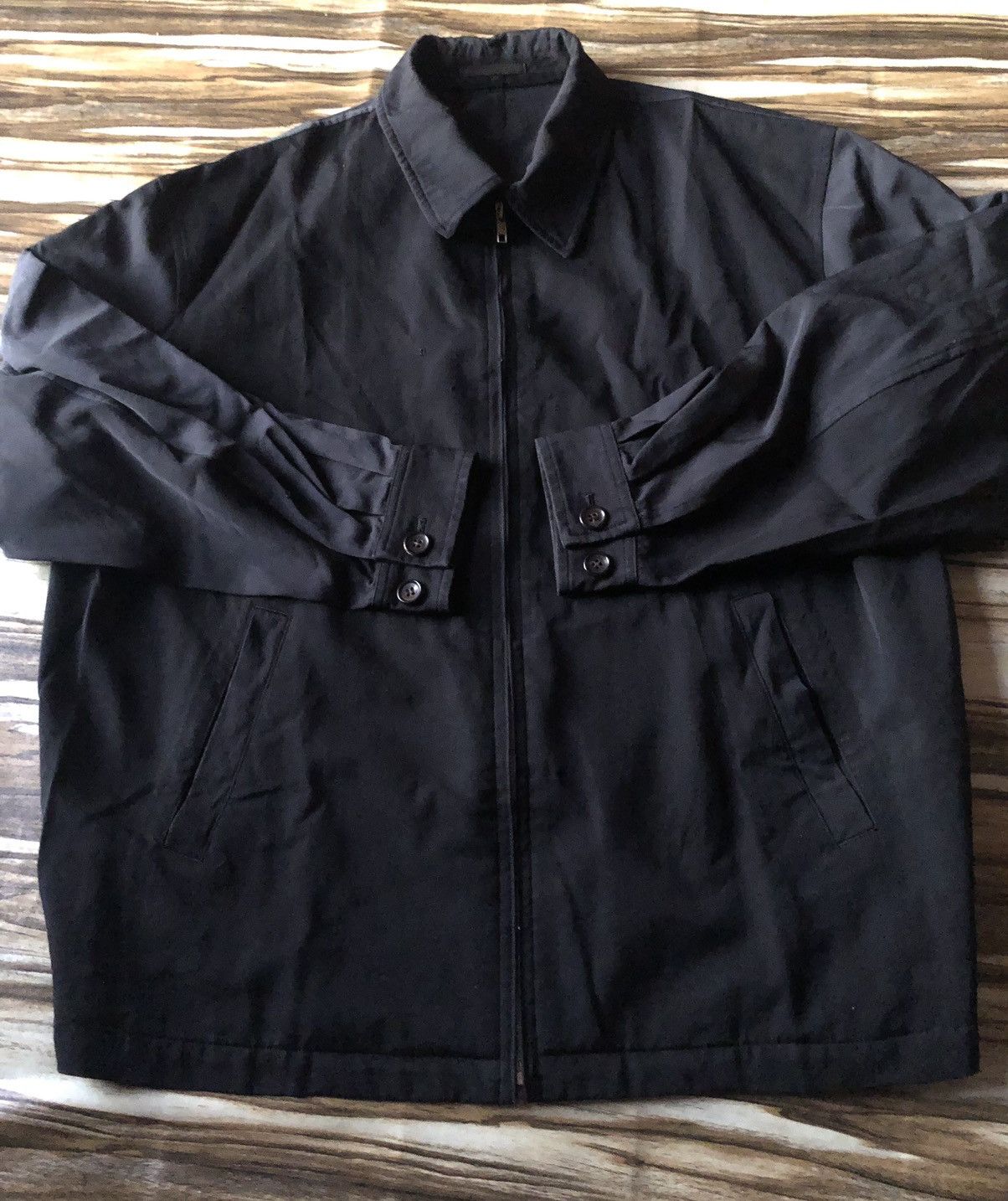Comme des Garcons Homme Archive vtg late 80s Batwing Two Tone Blouson Bomber Jacket Size US M / EU 48-50 / 2 - 11 Thumbnail