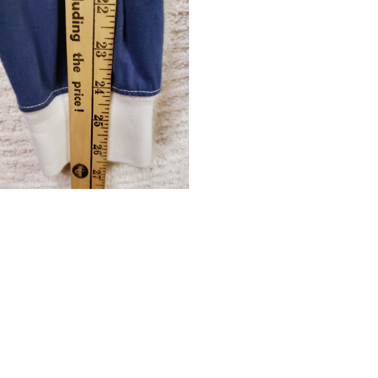 Ralph Lauren Lauren Ralph Lauren Red Camel Rugby Shirt Striped Long Sleeve Button-Up White Blue XL Mens Chest Logo 100% Cotton Preppy Classics Size US XL / EU 56 / 4 - 9 Thumbnail