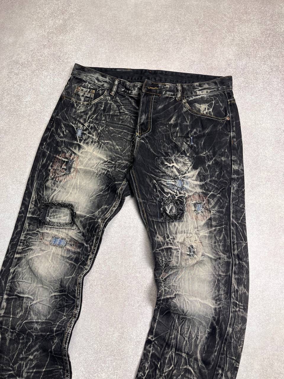 Affliction × Japanese Brand × Vintage Vintage Avantgarde Baggy Japanese Hysteric Baggy Jeans Y2K Size US 32 / EU 48 - 2 Thumbnail