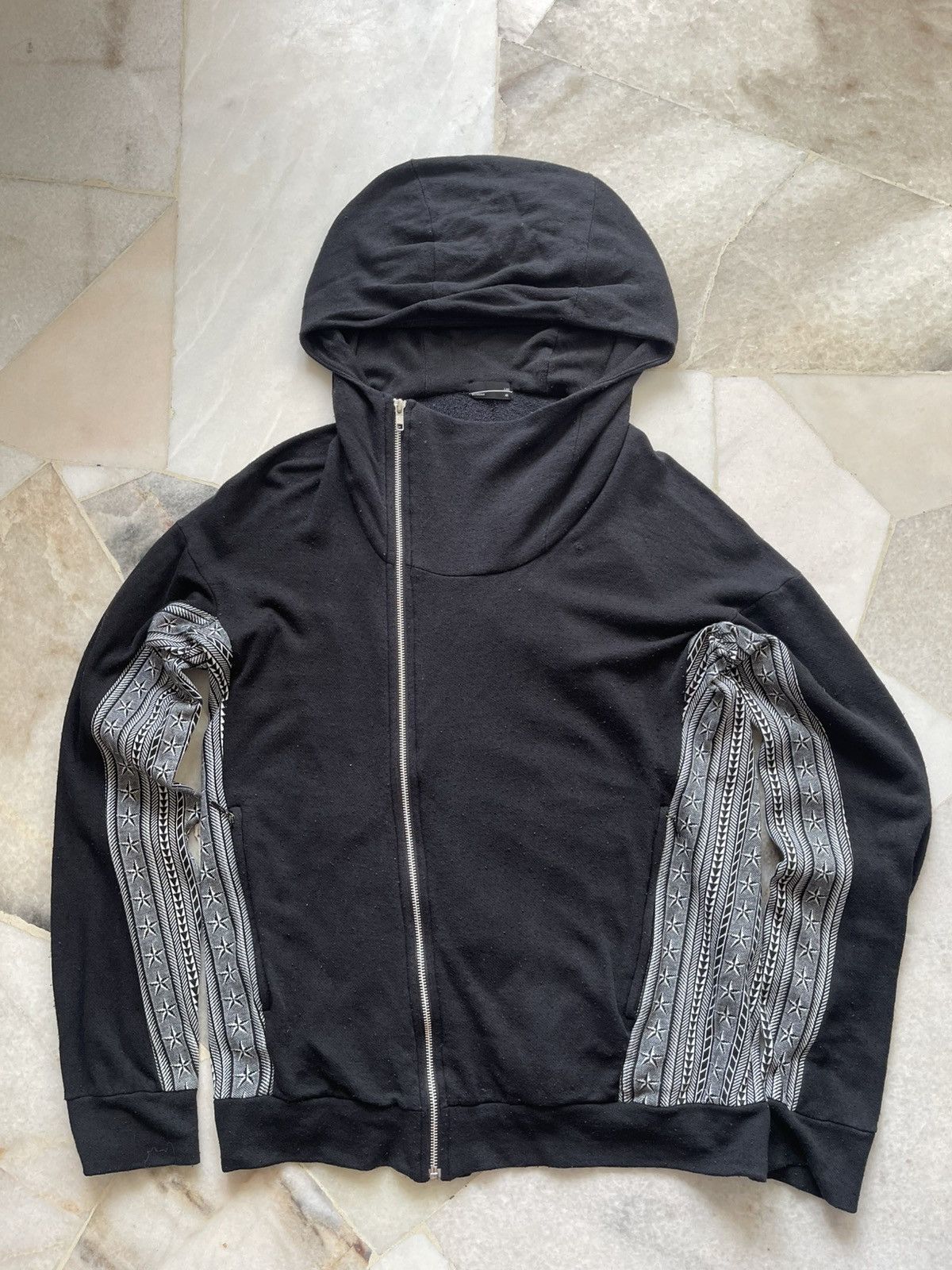 Lad Musician Rare Lad Musician Asymmetrical Zip Hoodie Size US L / EU 52-54 / 3 - 3 Thumbnail