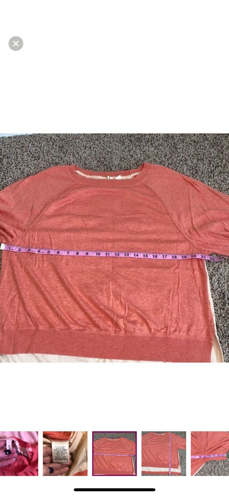 Anthropologie Anthropologie moth medium east river falls pullover sweater Size M / US 6-8 / IT 42-44 - 3 Thumbnail