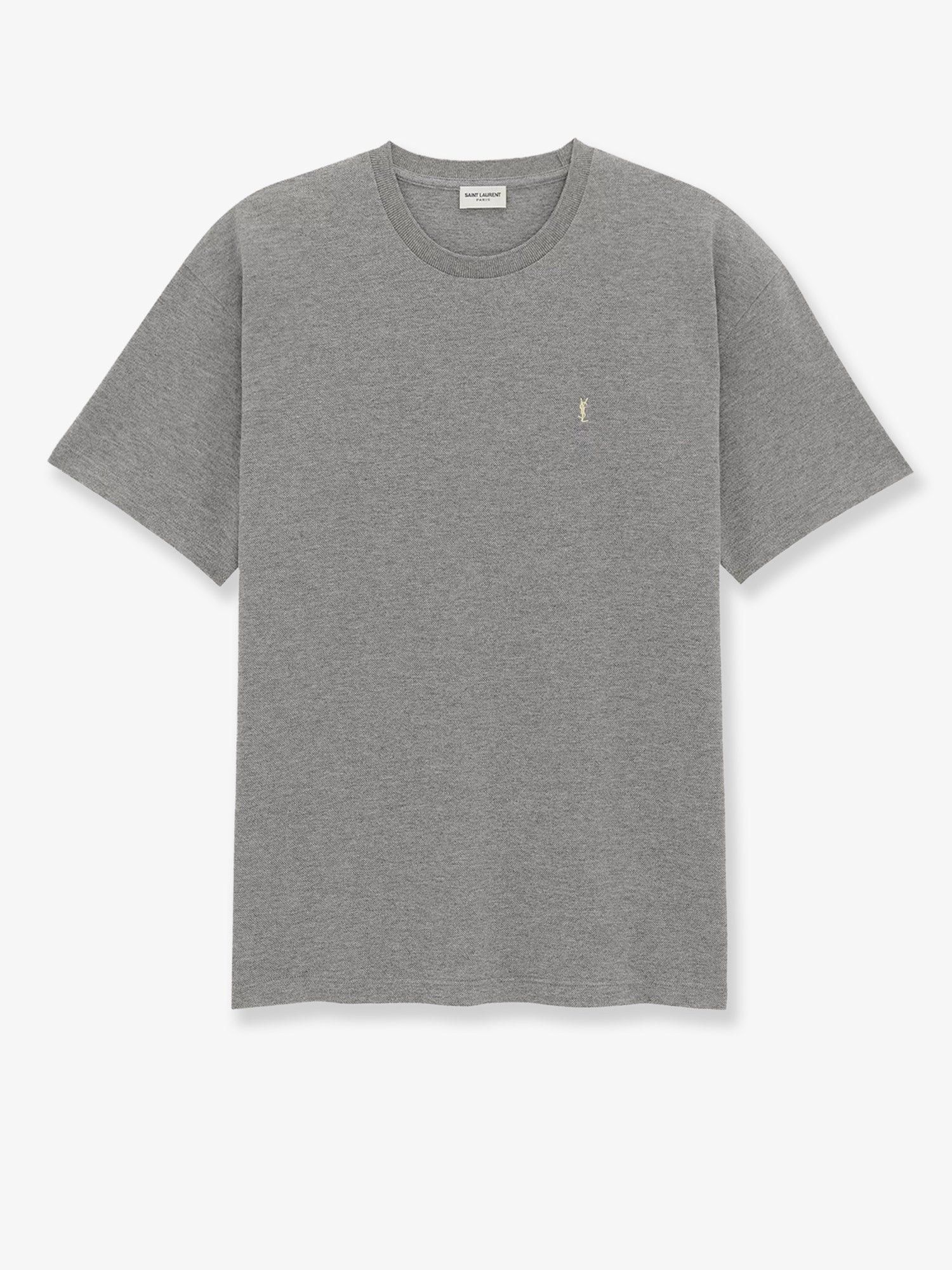 Yves Saint Laurent Recycled material t-shirt with Cassandre embroidery L - USA Tariffs Included Size US L / EU 52-54 / 3 - 1 Thumbnail