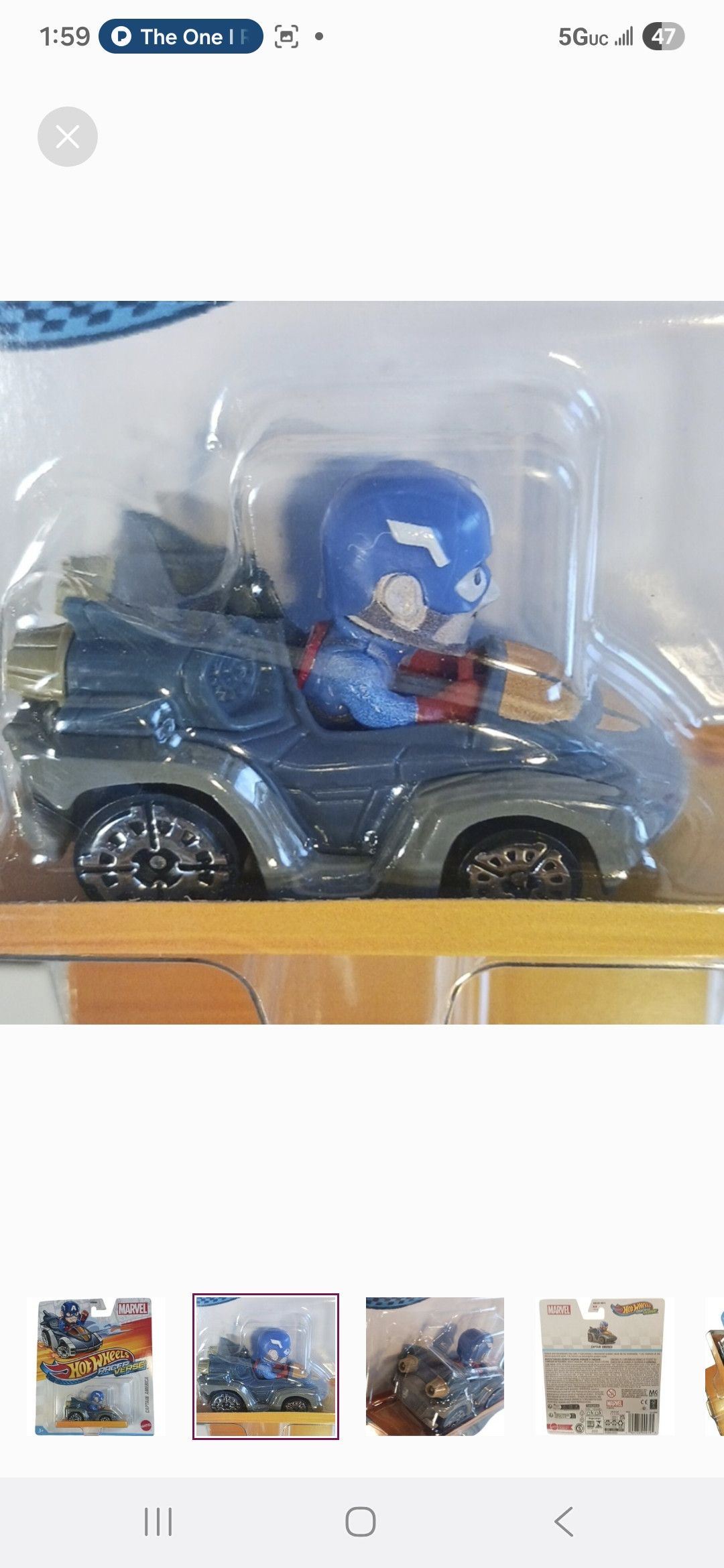 Other MARVEL × HOTWHeeLs CAPTAIN AMERICA Size ONE SIZE - 2 Thumbnail