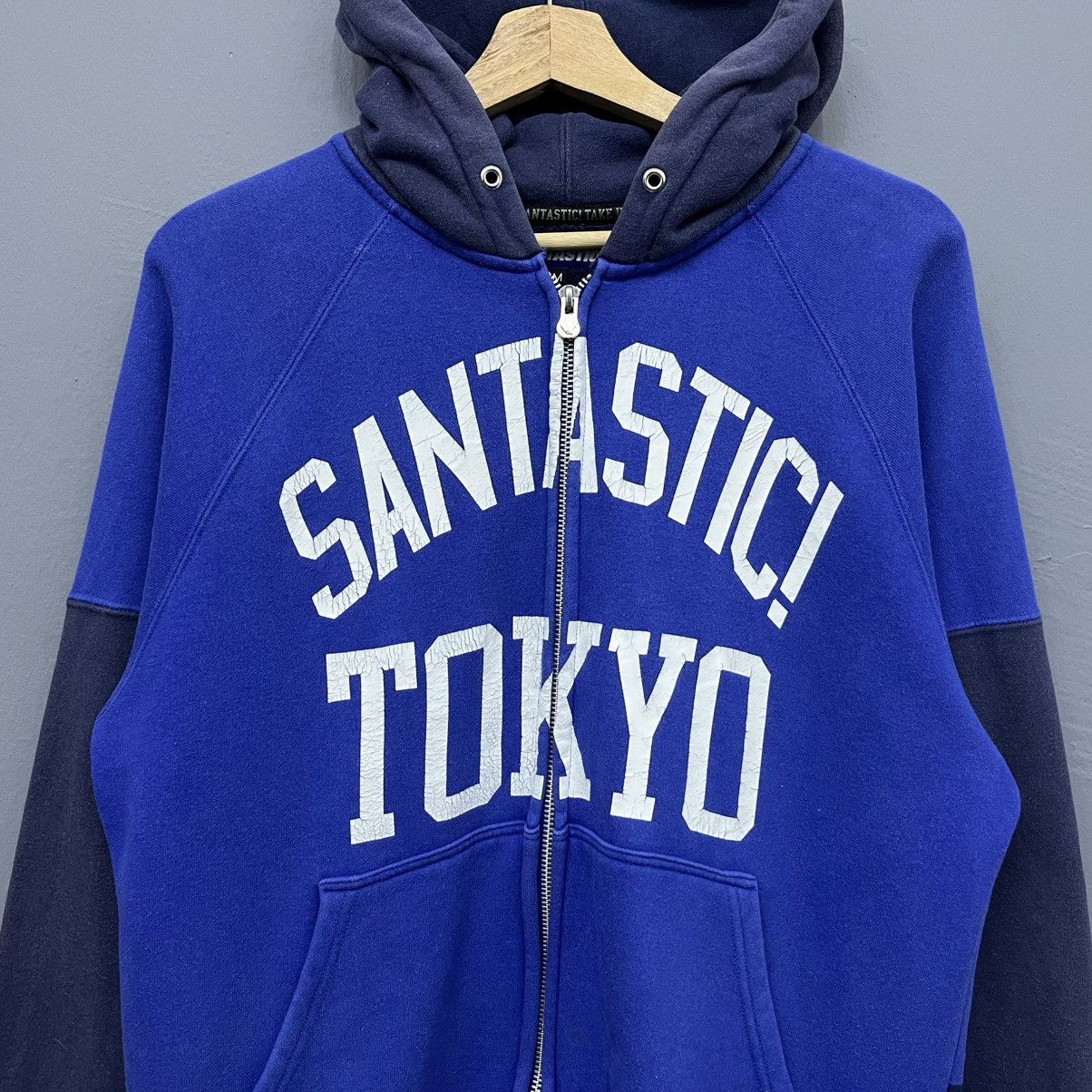 Japanese Brand Y2K Santastic! Tokyo Full Zip Hoodie Size US M / EU 48-50 / 2 - 3 Thumbnail