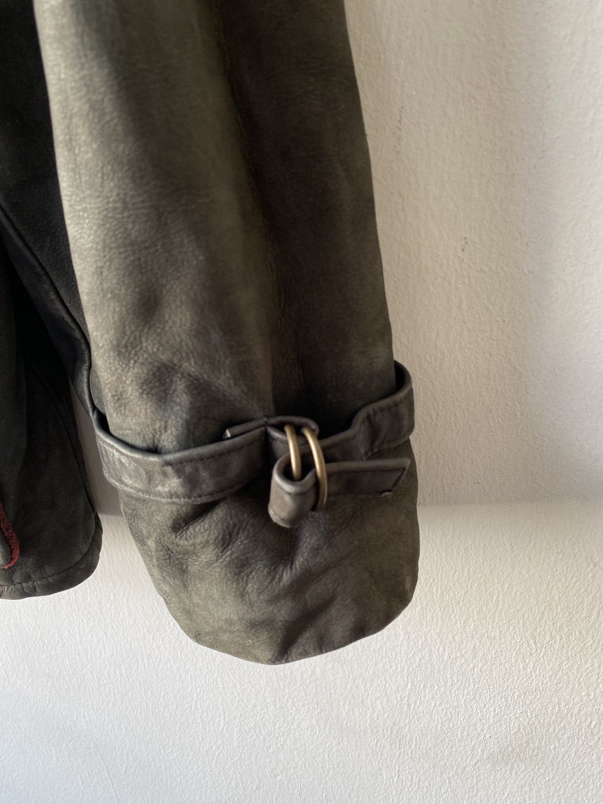 Schott × Vintage 1980s - Vintage Schott Nyc Sportswear Leather Jacket Size US L / EU 52-54 / 3 - 10 Thumbnail