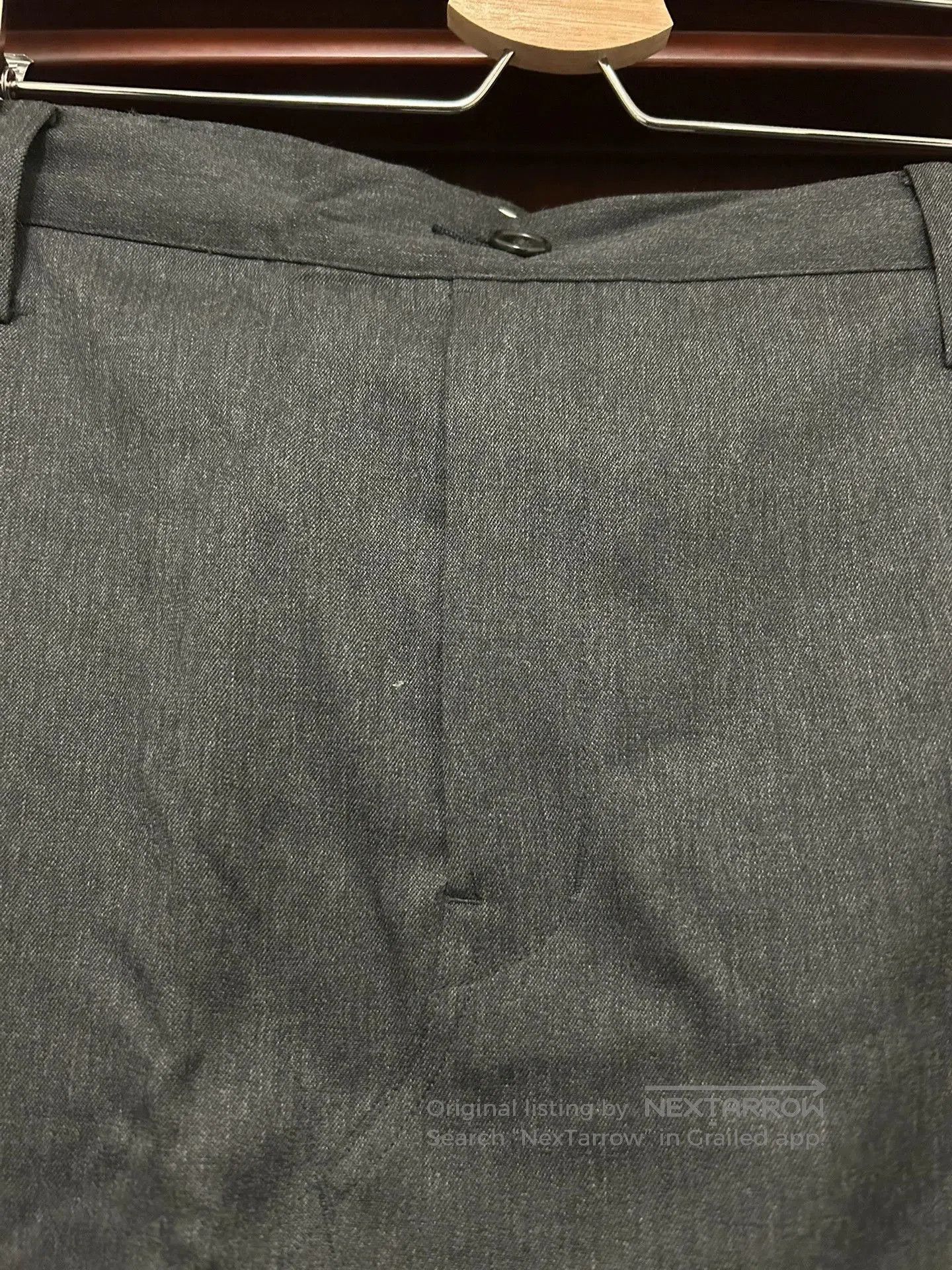 Comme des Garcons CDG GANRYU Gray Wool Wrap Skirt. Size 28" / US 6 / IT 42 - 2 Thumbnail