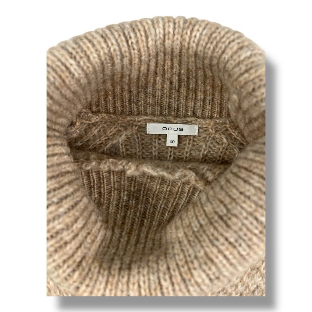Other Opus Turtleneck Wool Blend Knit Sweater Size 40 Size L / US 10 / IT 46 - 6 Thumbnail