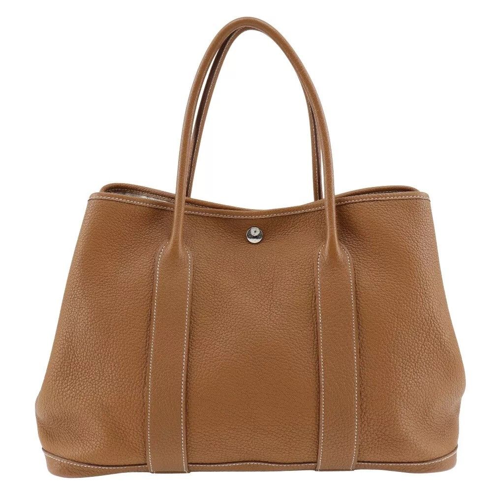 Hermes HERMES Garden party 36 PM Tote Bag Brown Negonda Women Size ONE SIZE - 1 Thumbnail