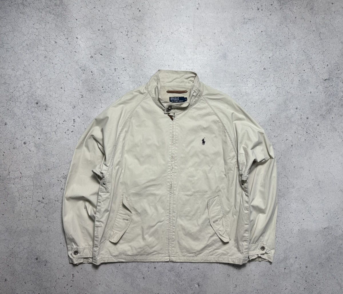 Polo Ralph Lauren Polo Ralph Lauren Vintage Nylon Jacket PRL Biege Size US XL / EU 56 / 4 - 1 Thumbnail