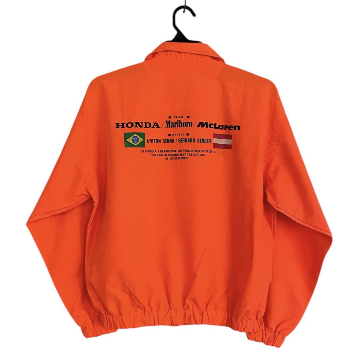 Honda VINTAGE Formula Team Marlboro McLaren Honda Racing Jacket Size US L / EU 52-54 / 3 - 2 Thumbnail
