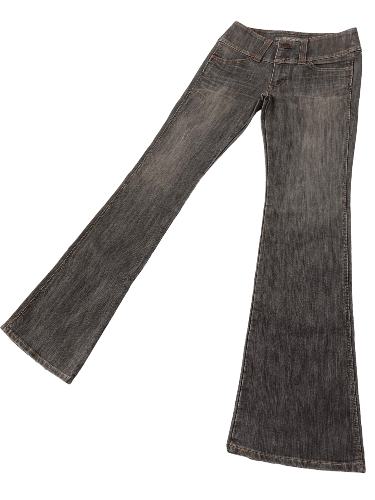Tornado Mart ?Tornado Mart? Thunder Whiskers Super Flared Denim 