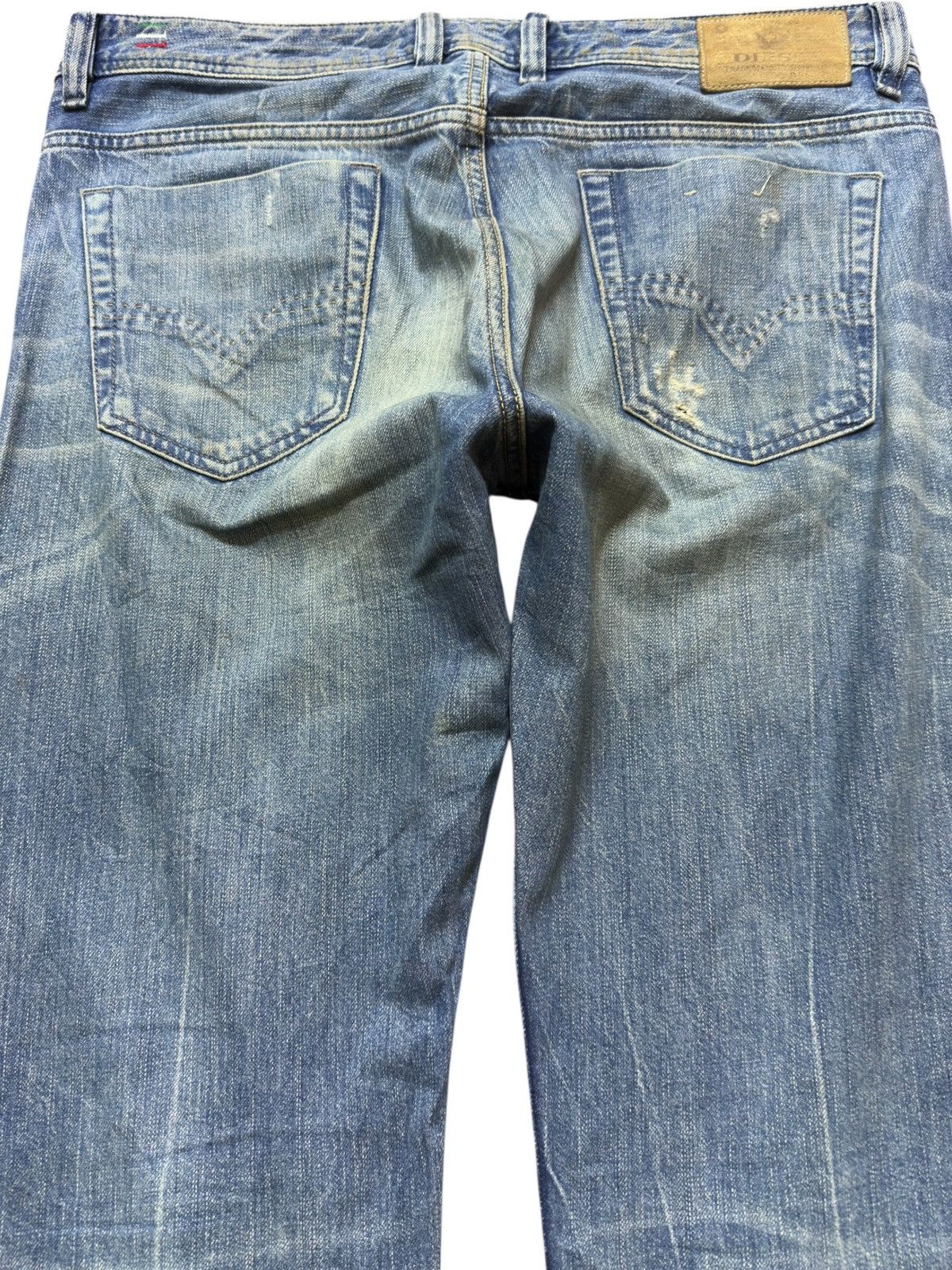 Diesel Black Gold Vintage Diesel Viker-R-Box Mudwash Grunge Denim Size US 36 / EU 52 - 5 Thumbnail