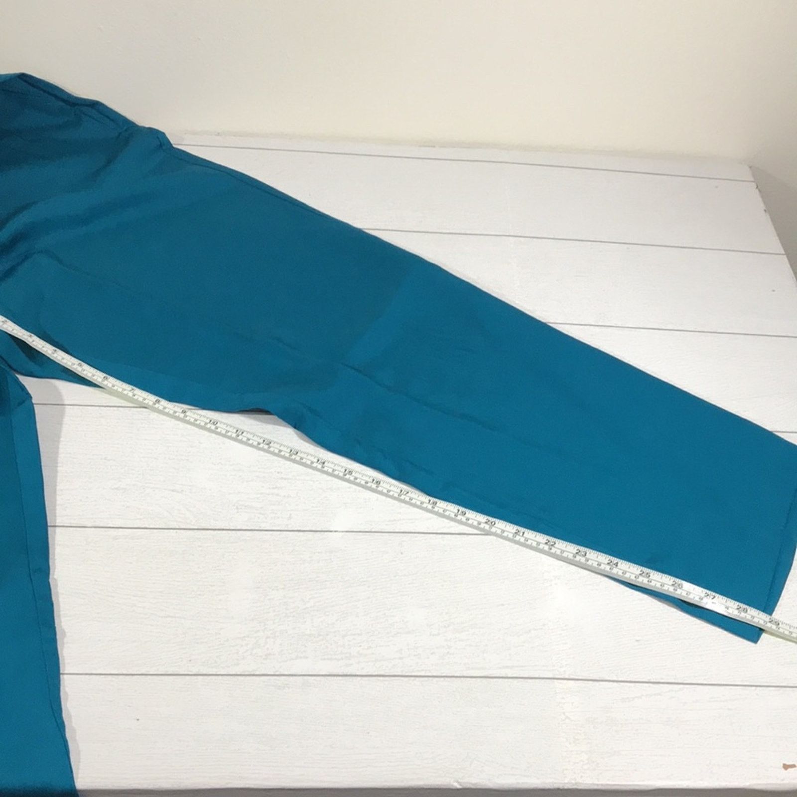 Other Jessica London Blue Straight Leg Pull-on Pants Size 18W NWT Size 40" / US 18 - 10 Thumbnail