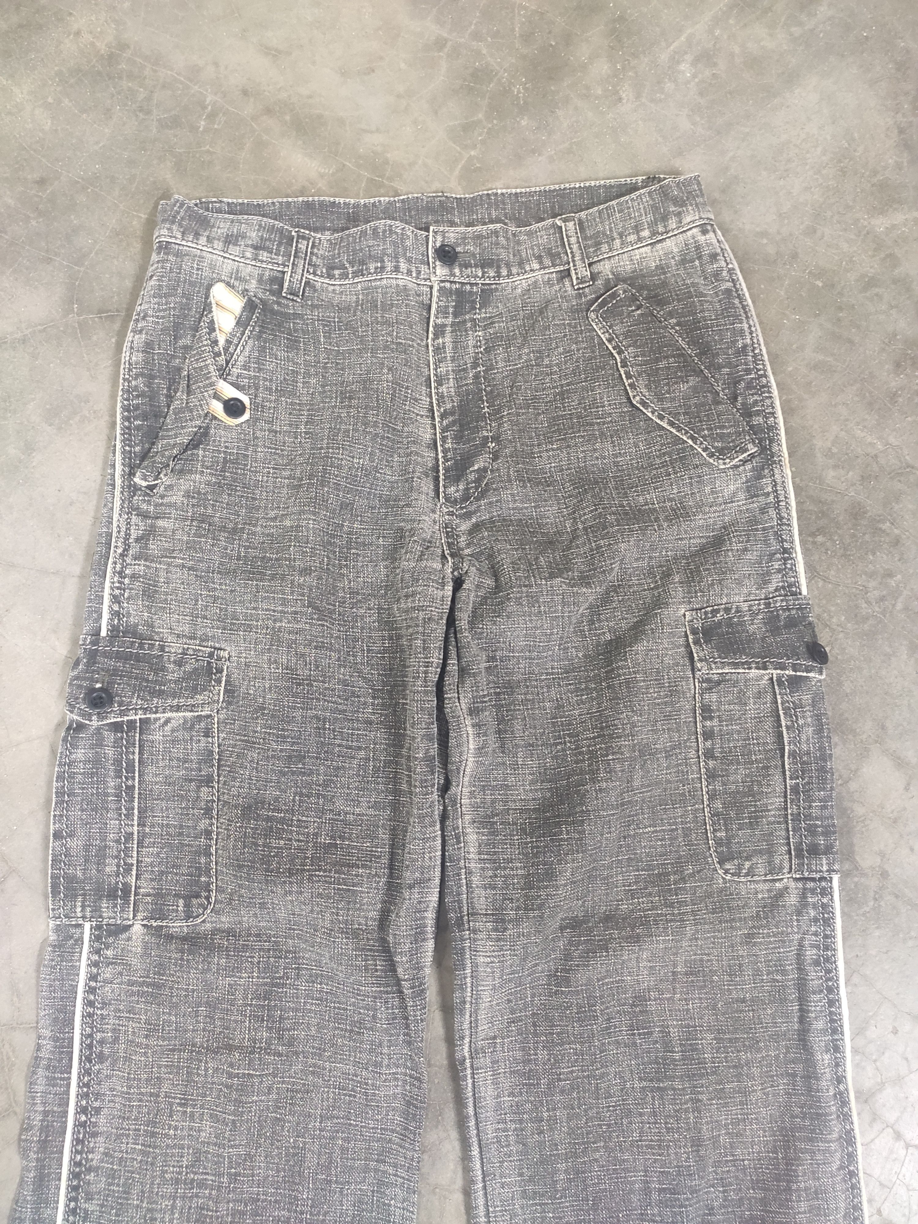 ABAHOUSE Abahouse cargo pants flared jeans if six was nine Size US 32 / EU 48 - 3 Thumbnail