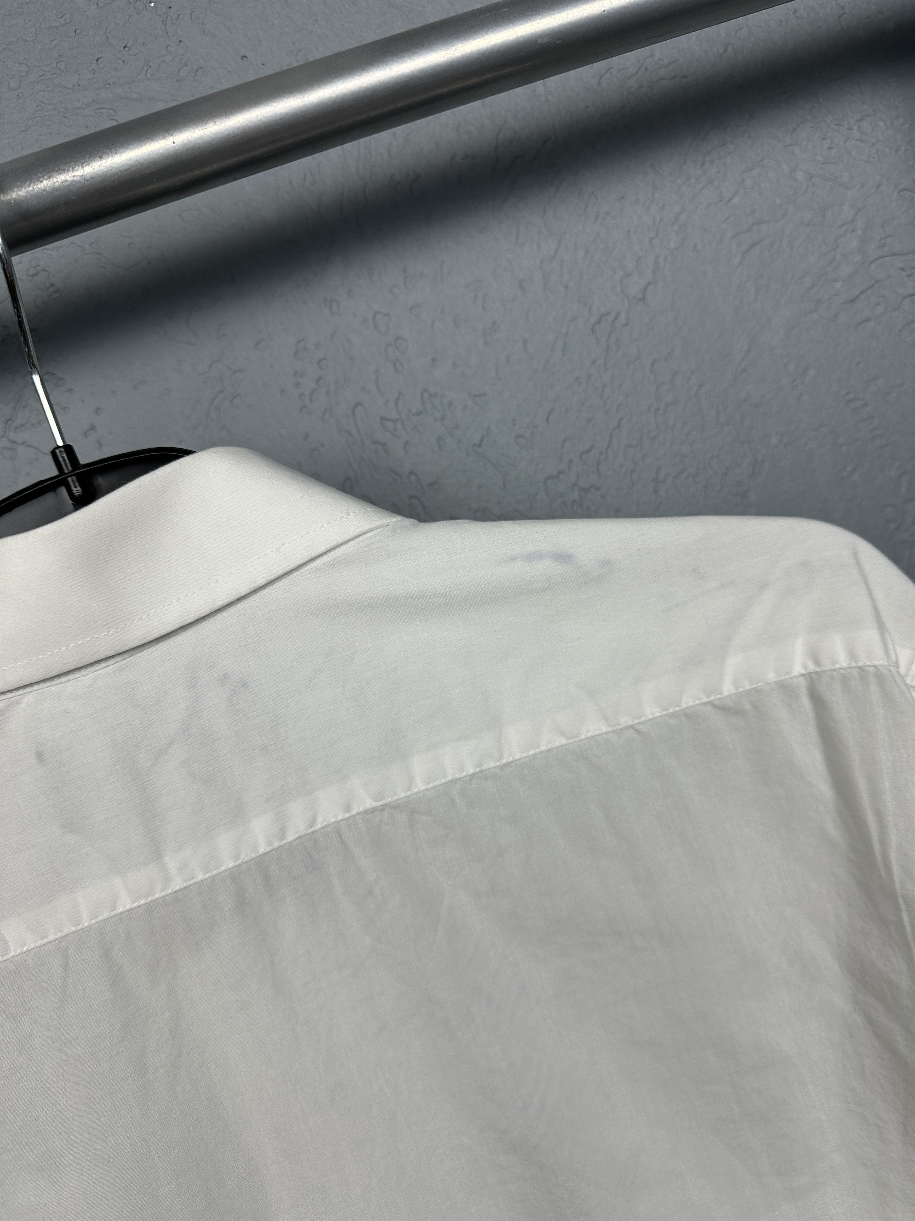Aquascutum Aquascutum Mens Long Sleeve White Shirt Size US L / EU 52-54 / 3 - 8 Thumbnail