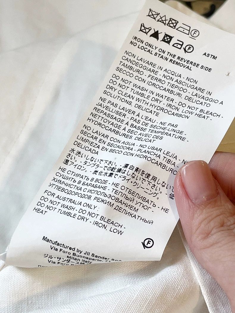 Jil Sander Jil Sander Linen wide top Size XXS / US 00 / IT 34 - 9 Thumbnail