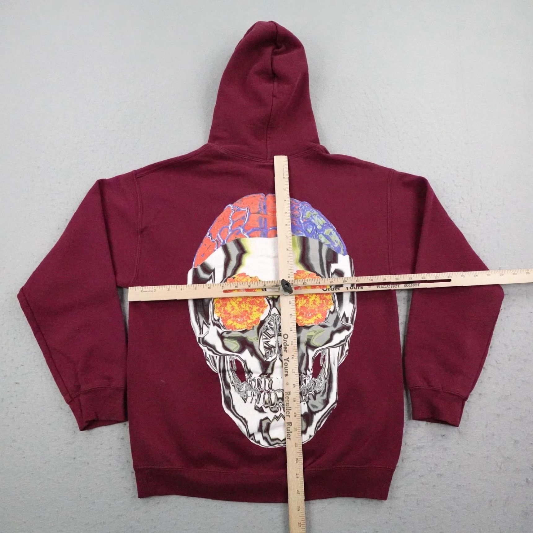 Gildan Coachella Travis Scott Hoodie Men Medium Red Fleece Skull Sweatshirt User: Coachella Travis Scott Hoodie Men Medium Red Fleece Skull Sweatshirt Size US M / EU 48-50 / 2 - 7 Thumbnail