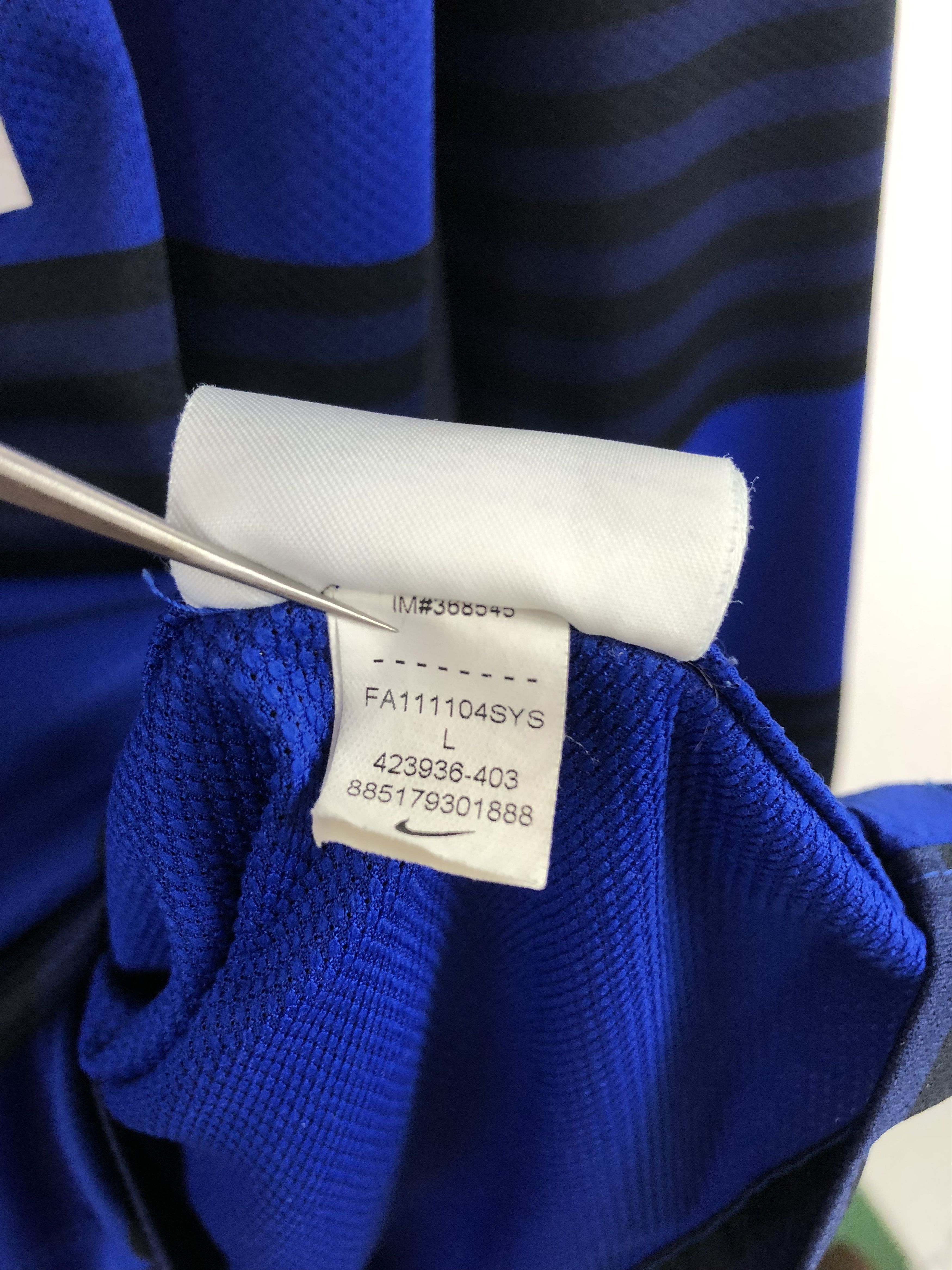 Nike × Vintage Manchester United shirt 2011 Soccer Nike Long Sleeve Jersey Size US L / EU 52-54 / 3 - 14 Thumbnail