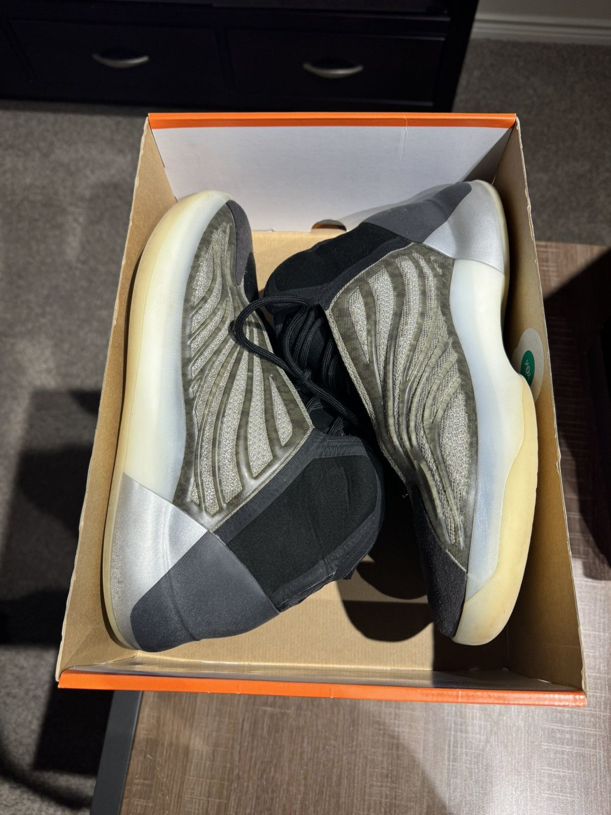 Adidas Yeezy Barium Size US 11.5 / EU 44-45 - 1 Thumbnail