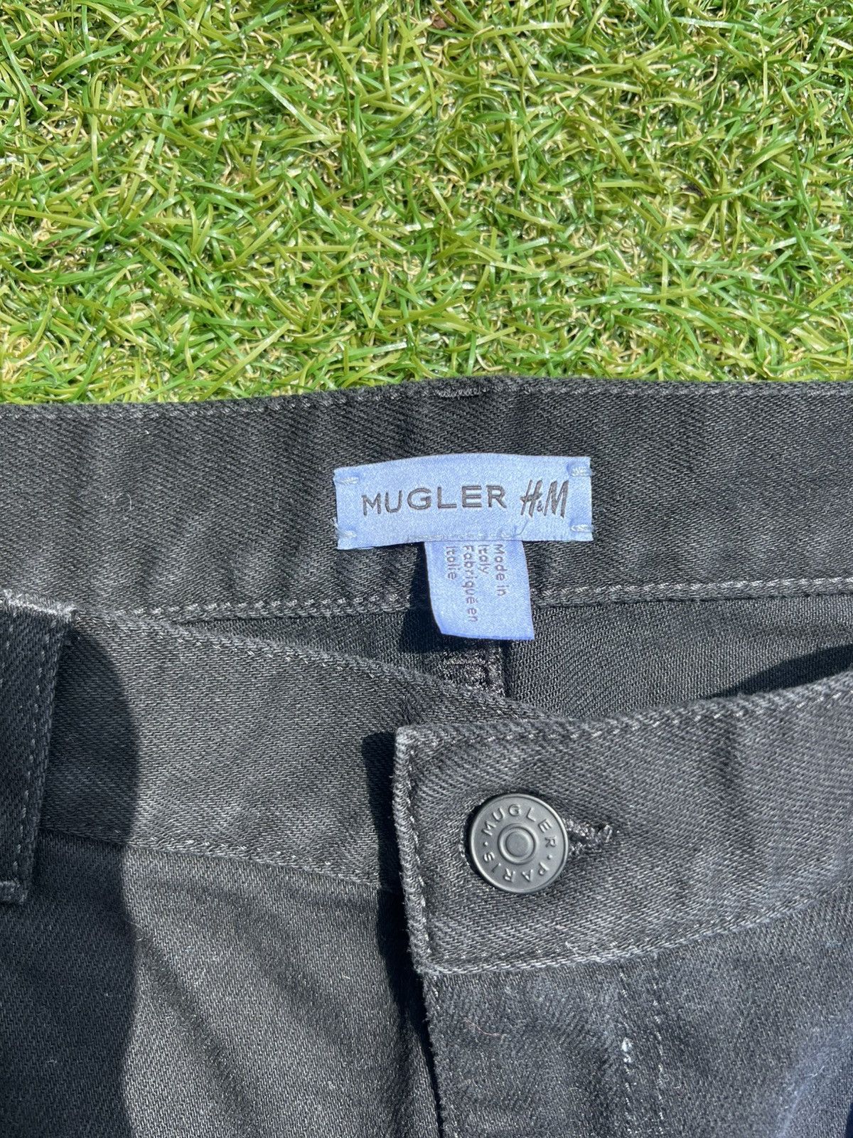 H&M × Mugler Mugler x H&M Spiral Jeans Size US 38 / EU 54 - 4 Thumbnail