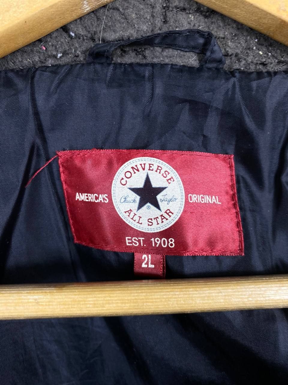 Converse converse all star quilted puffer jacket nice design Size US XXL / EU 58 / 5 - 7 Thumbnail