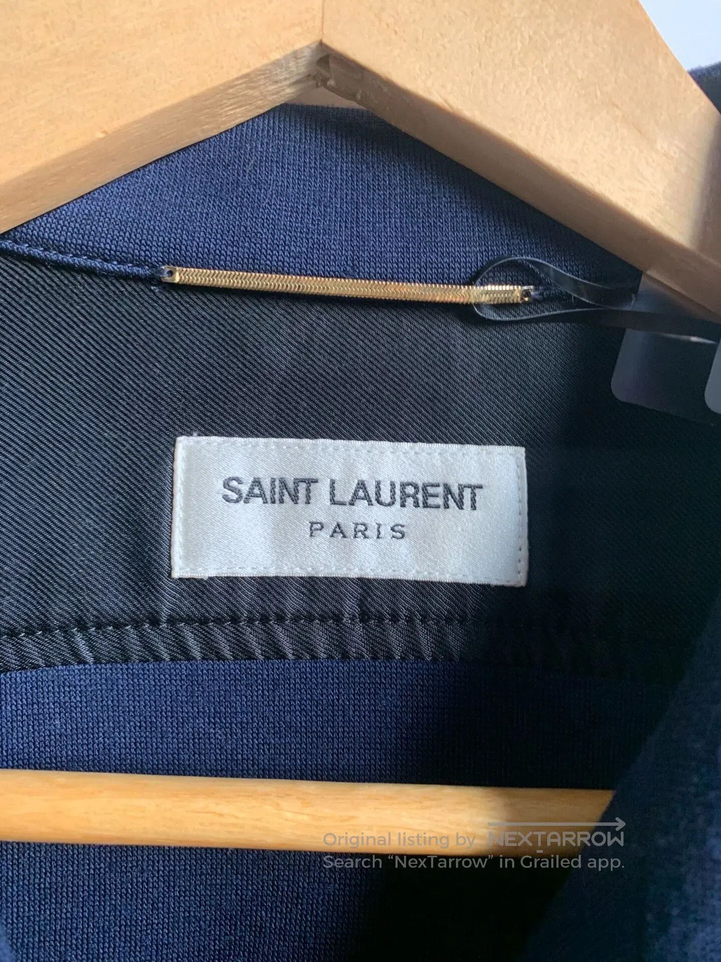 Saint Laurent Paris Saint Laurent Gold Embroidered Coat. Size XXS / US 00 / IT 34 - 2 Thumbnail