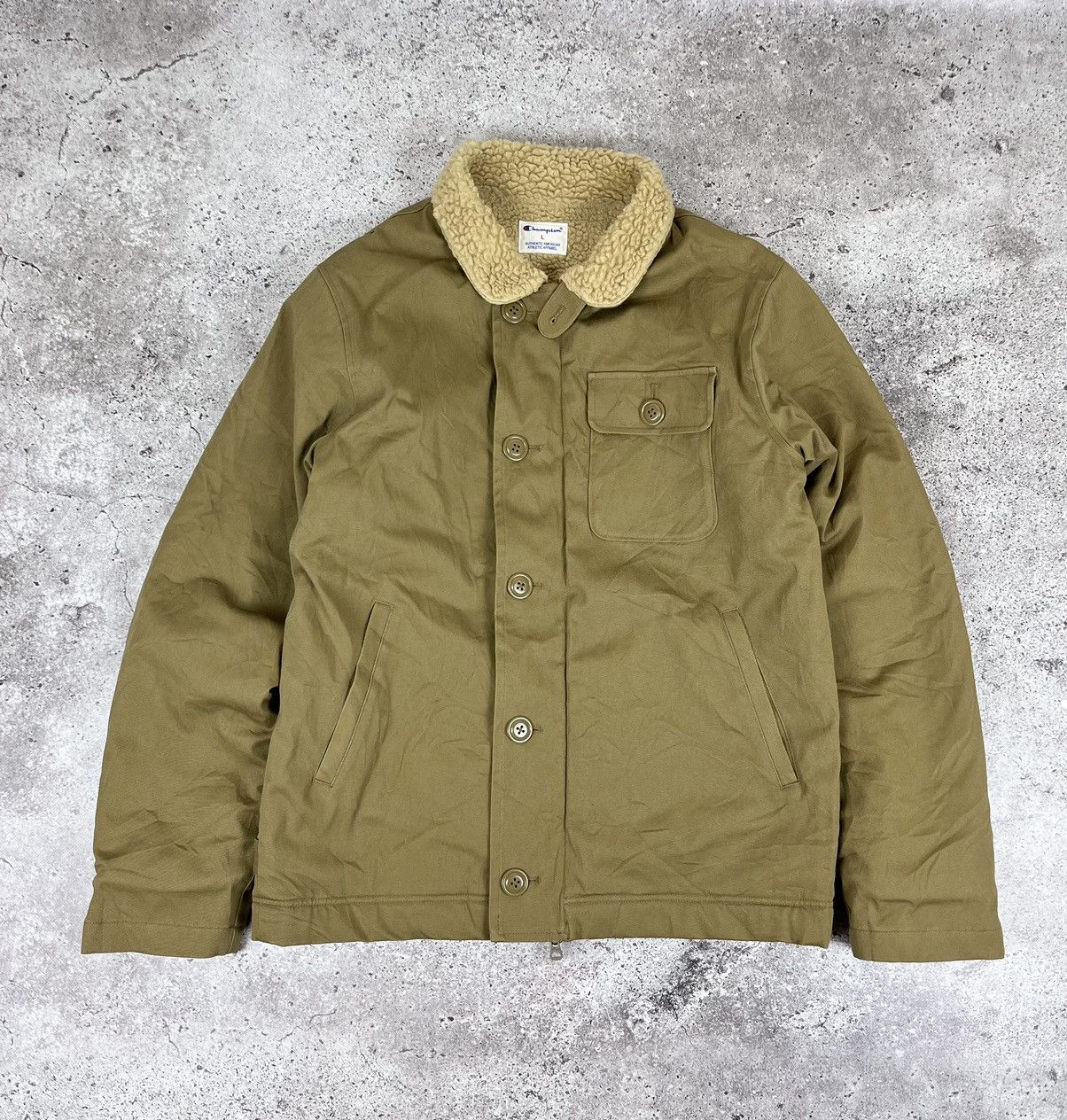 Champion × Vintage Champion Vintage Japanese Vintage Heavy Jacket Size US M / EU 48-50 / 2 - 1 Thumbnail
