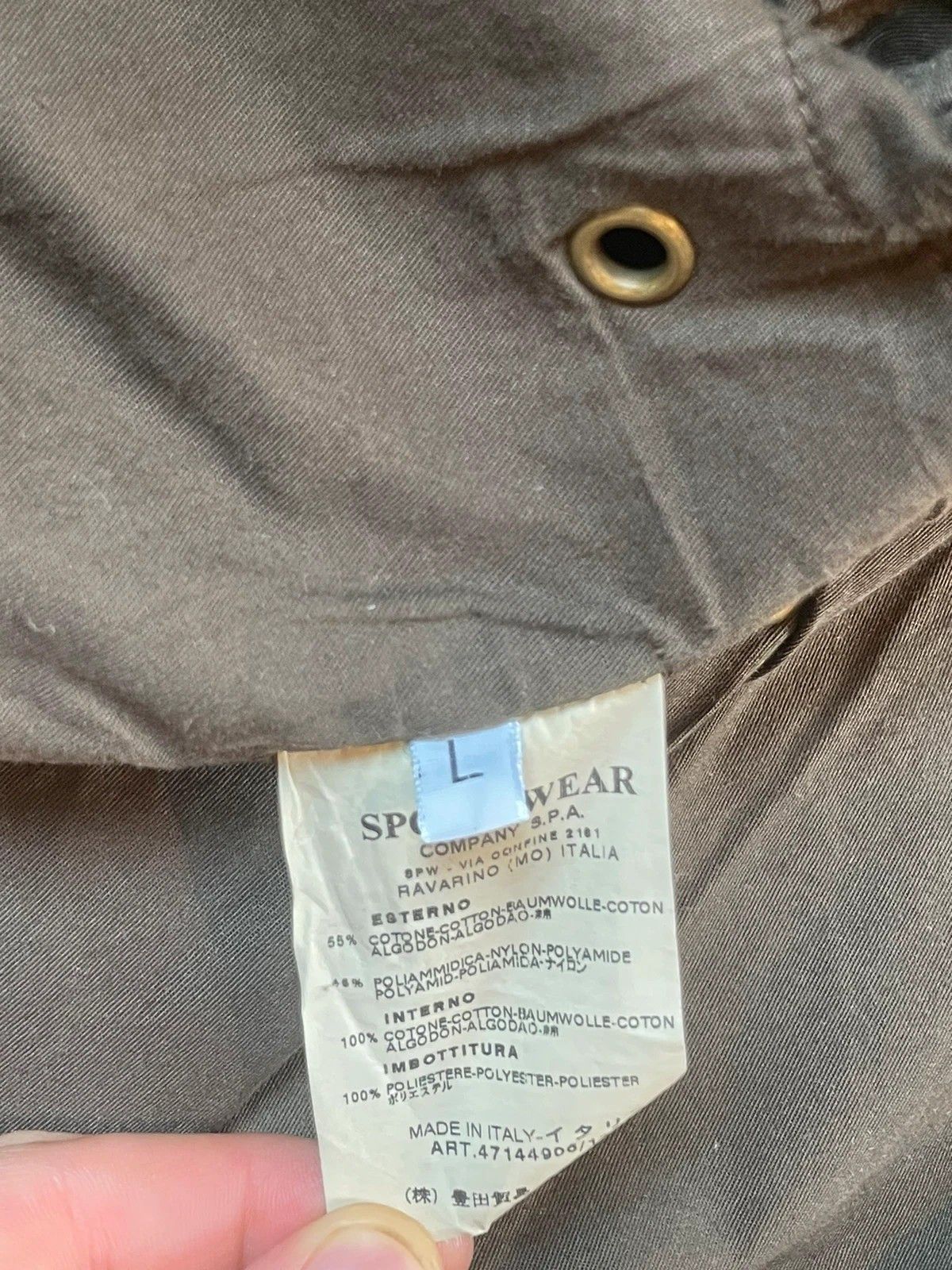 Massimo Osti × Stone Island Stone Island Marina 24SI Bomber Jacket in Olive late 1990s Size US L / EU 52-54 / 3 - 8 Thumbnail
