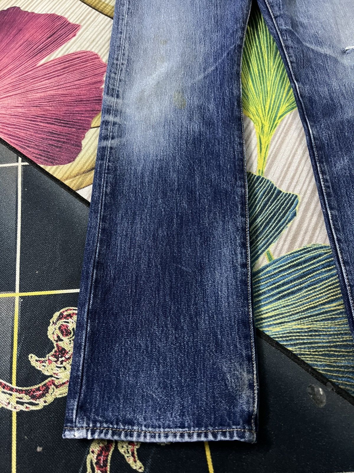 Levi's 💥Rare Vintage Levis 501 Distress Jean Size US 31 - 4 Thumbnail