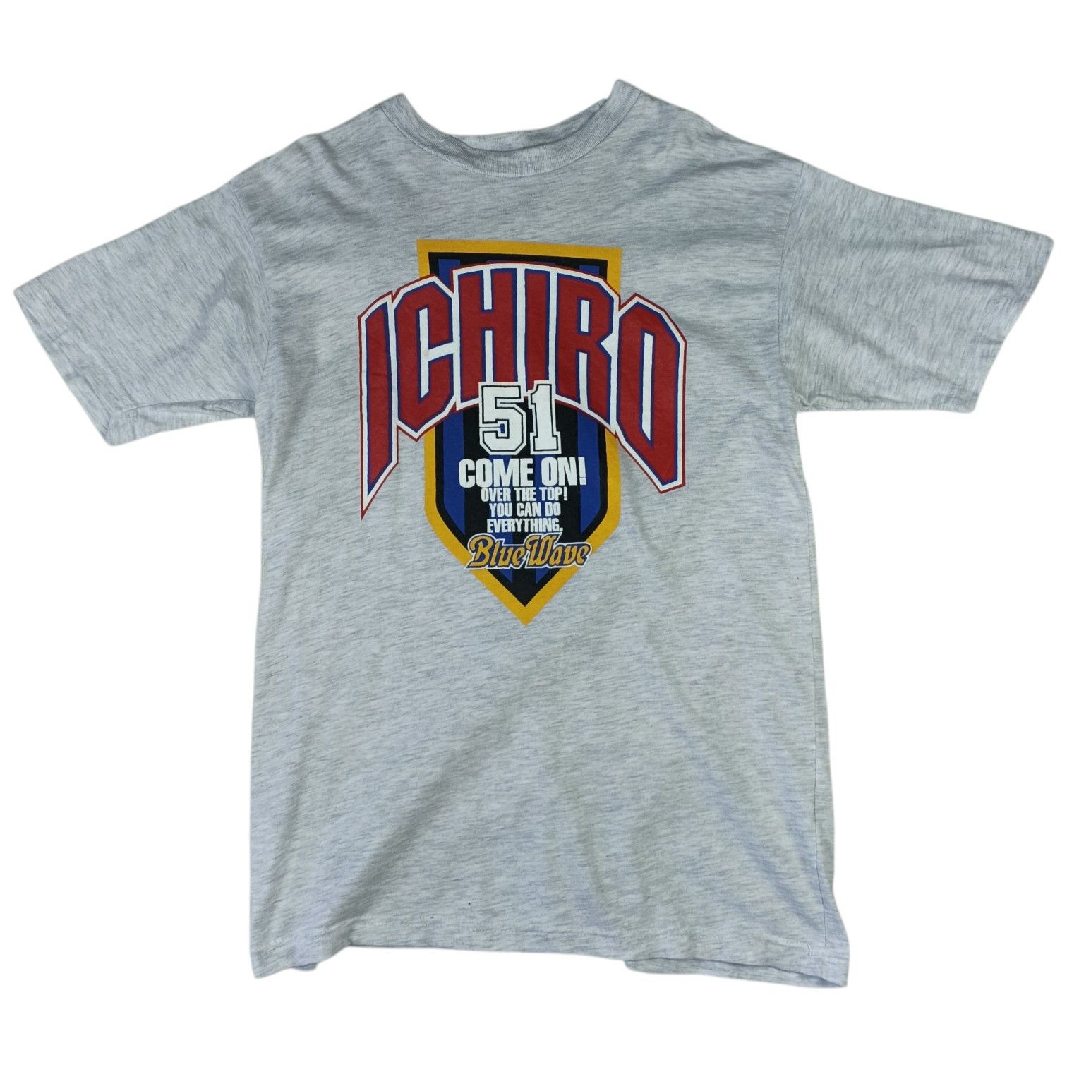 MLB Vintage MLB Ichiro 51 Suzuki Baseball Blue Wave T-Shirt Size US S / EU 44-46 / 1 - 2 Thumbnail
