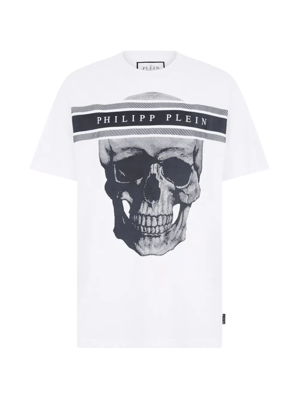 Philipp Plein Round Neck T-Shirt Skull Logo Line Size US L / EU 52-54 / 3 - 1 Thumbnail