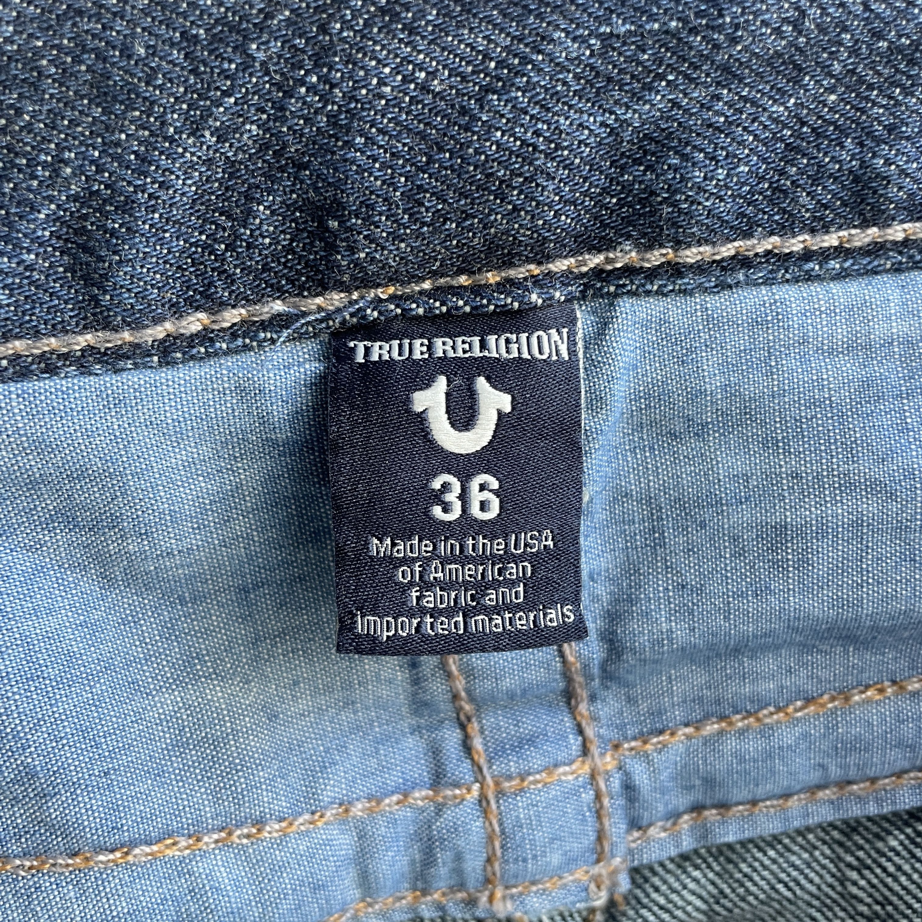 True Religion True Religion Made in USA Rocco Relaxed Skinny Denim Size 36 Size US 36 / EU 52 - 12 Thumbnail