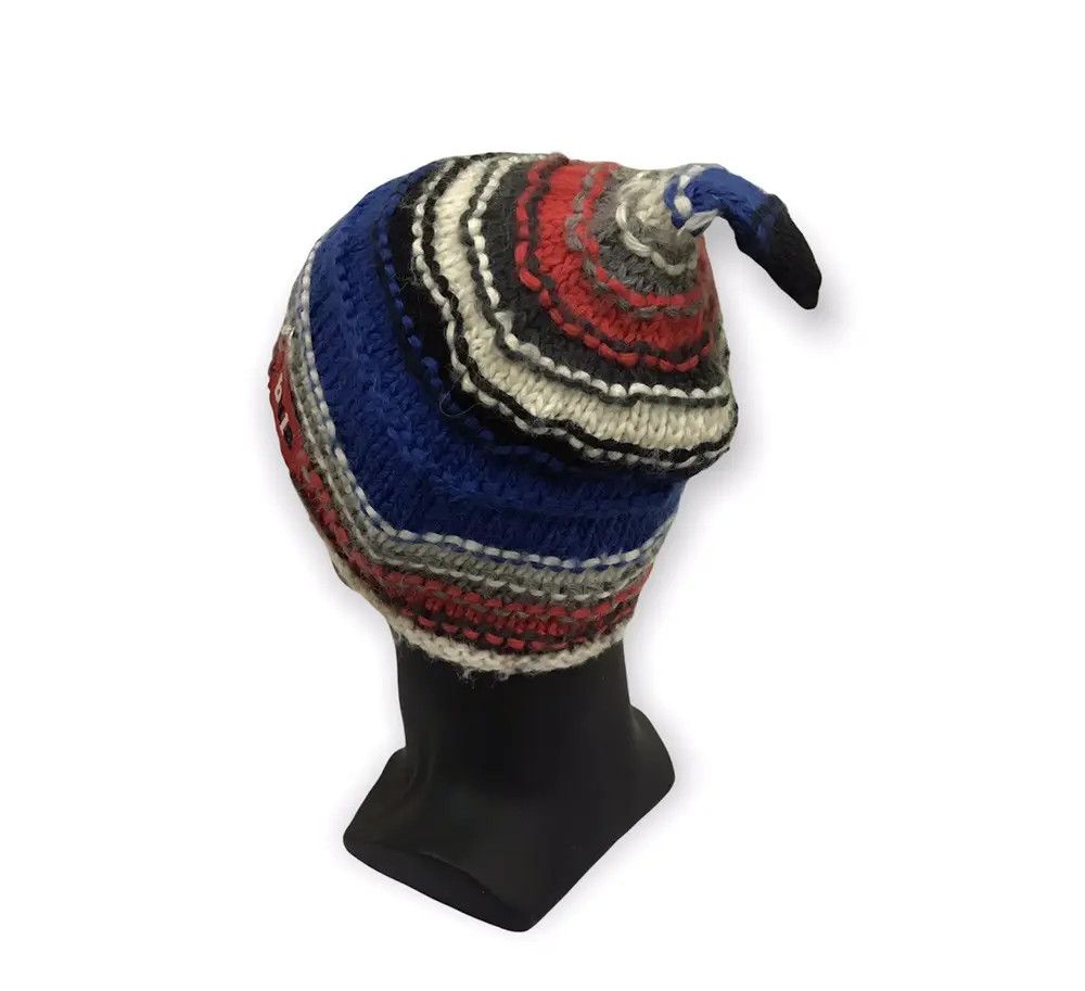 Japanese Brand × Kapital × Vintage Rare Bula Multicolour Beanie Hat Size ONE SIZE - 3 Thumbnail