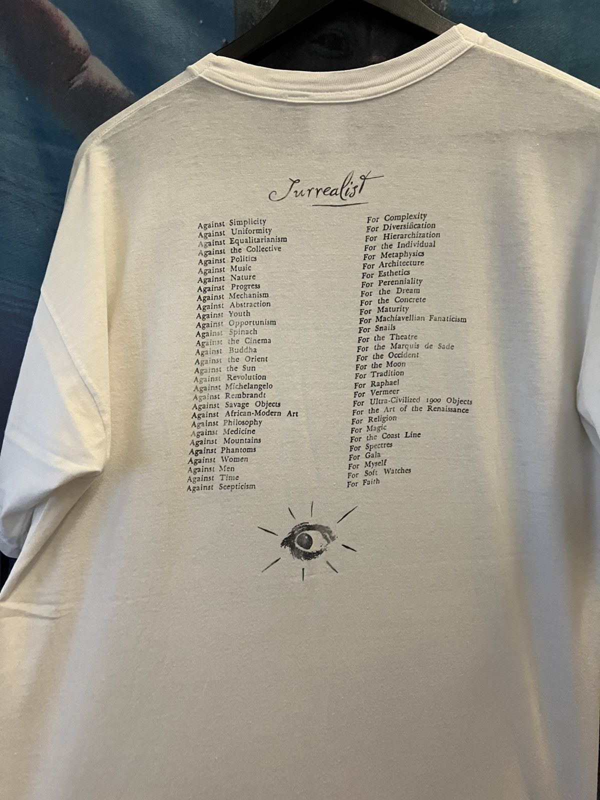 Band Tees × Japanese Brand × Vintage *SOLD* CLONES Salvador Dali Vintage Art T shirt Size US XL / EU 56 / 4 - 4 Thumbnail