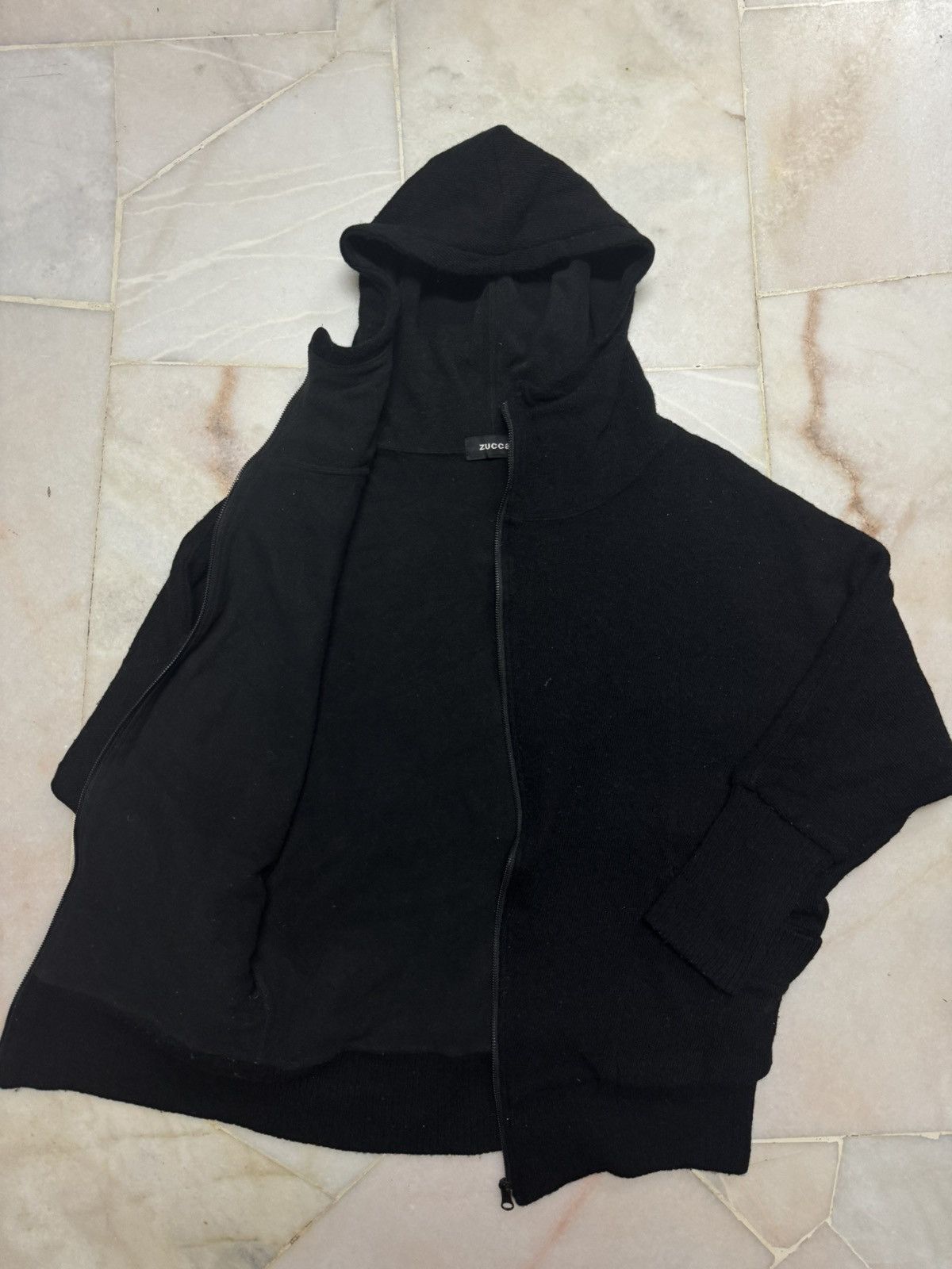 Zucca 💥VINTAGE 90s ZUCCA MOHAIR WOOL BAGGY HOODIE ZIPPER FASHION Size US M / EU 48-50 / 2 - 7 Thumbnail