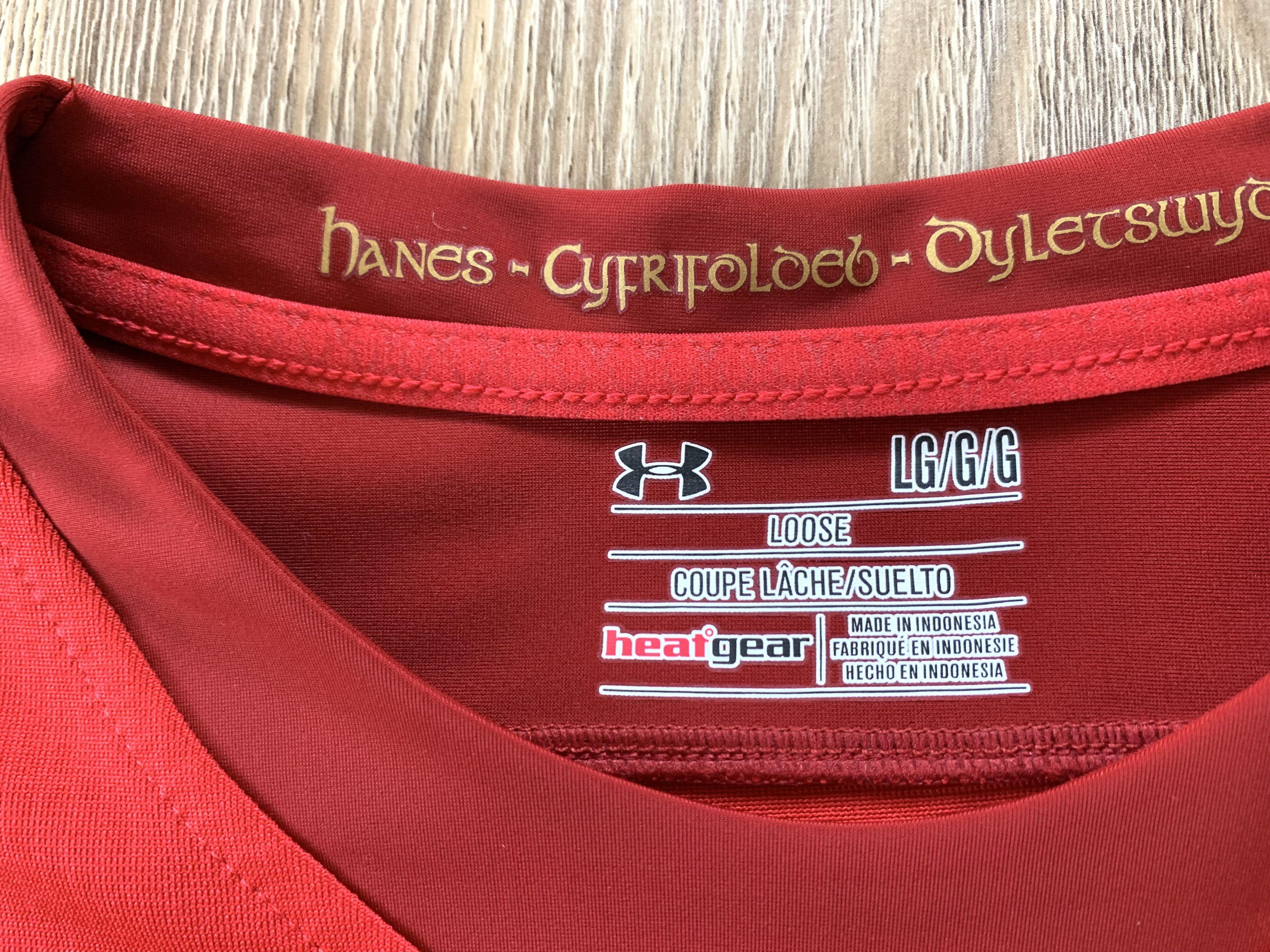 Under Armour × Vintage Under Armour Wales Rugby Union Home Jersey Size US M / EU 48-50 / 2 - 4 Thumbnail