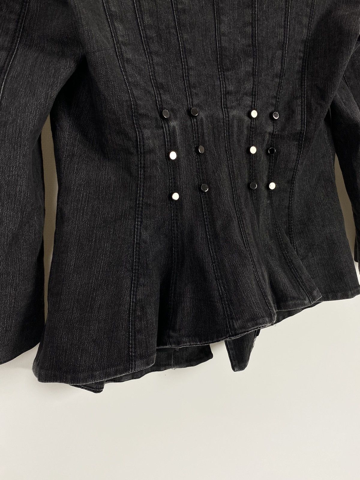 Adolfo Dominguez Adolfo Dominguez Costura Denim Jacket Size XS / US 0-2 / IT 36-38 - 8 Thumbnail