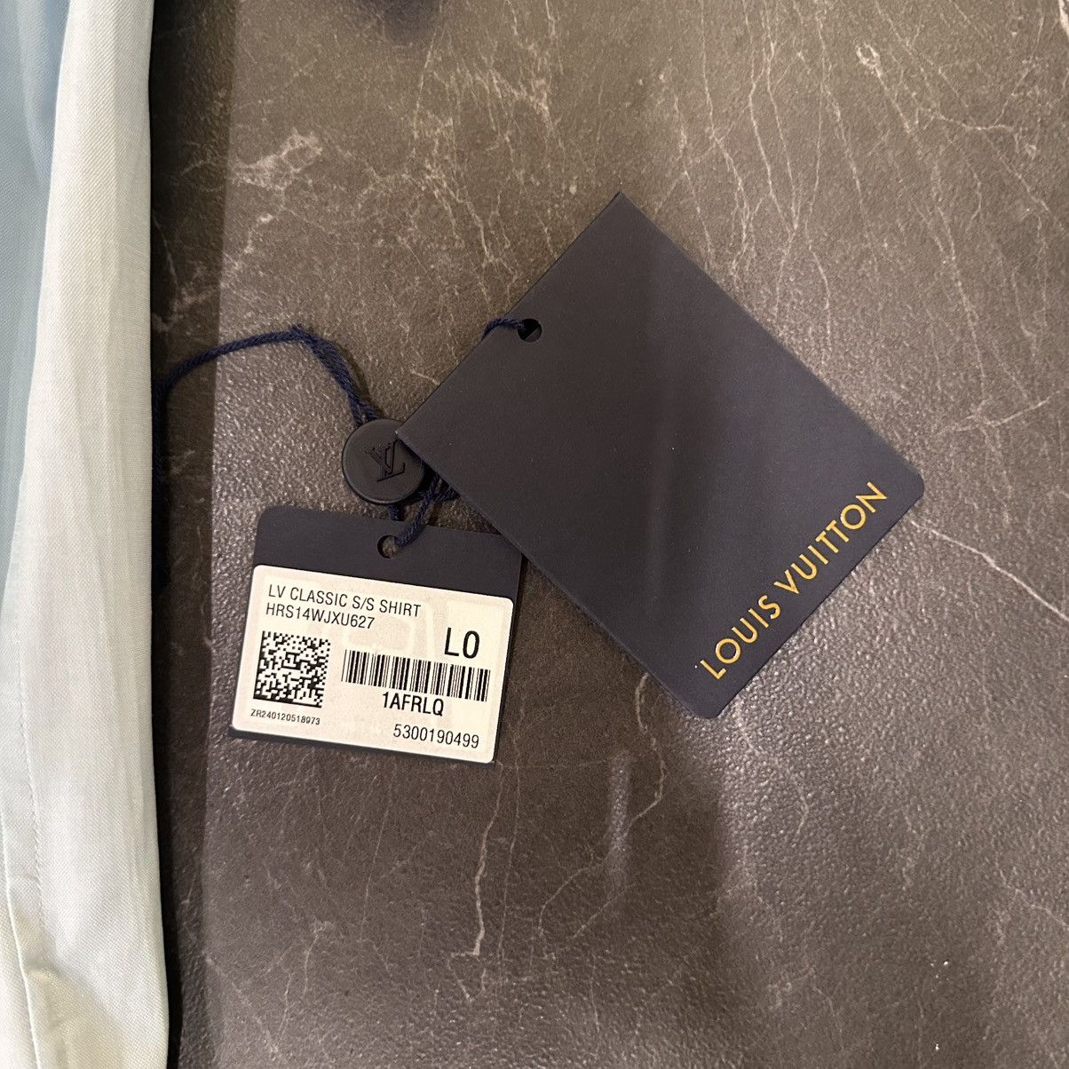 Louis Vuitton Louis Vuitton Pre-Fall 2024 Embroidered Shirt Size US L / EU 52-54 / 3 - 7 Thumbnail